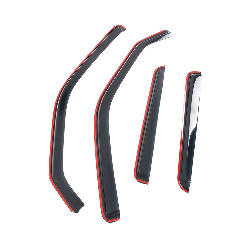 Window Visors for Nissan Juke 2011-2017 Acrylic In Channel Vent Deflectors
