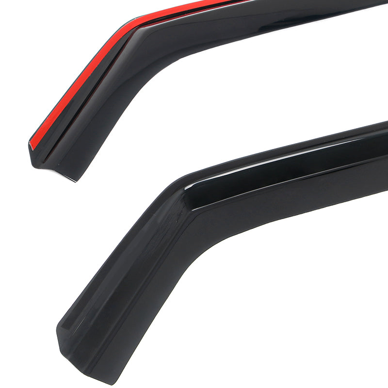Window Visors for Nissan Juke 2011-2017 Acrylic In Channel Vent Deflectors