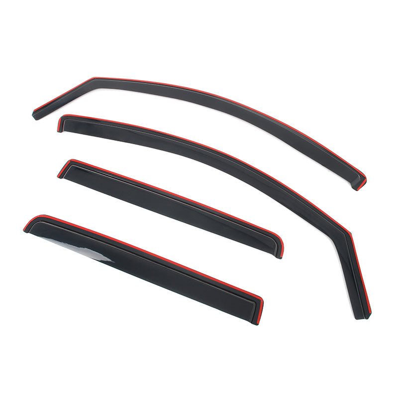 Window Deflector Shade for Nissan Titan Crew Cab 2004-2015 In-Channel
