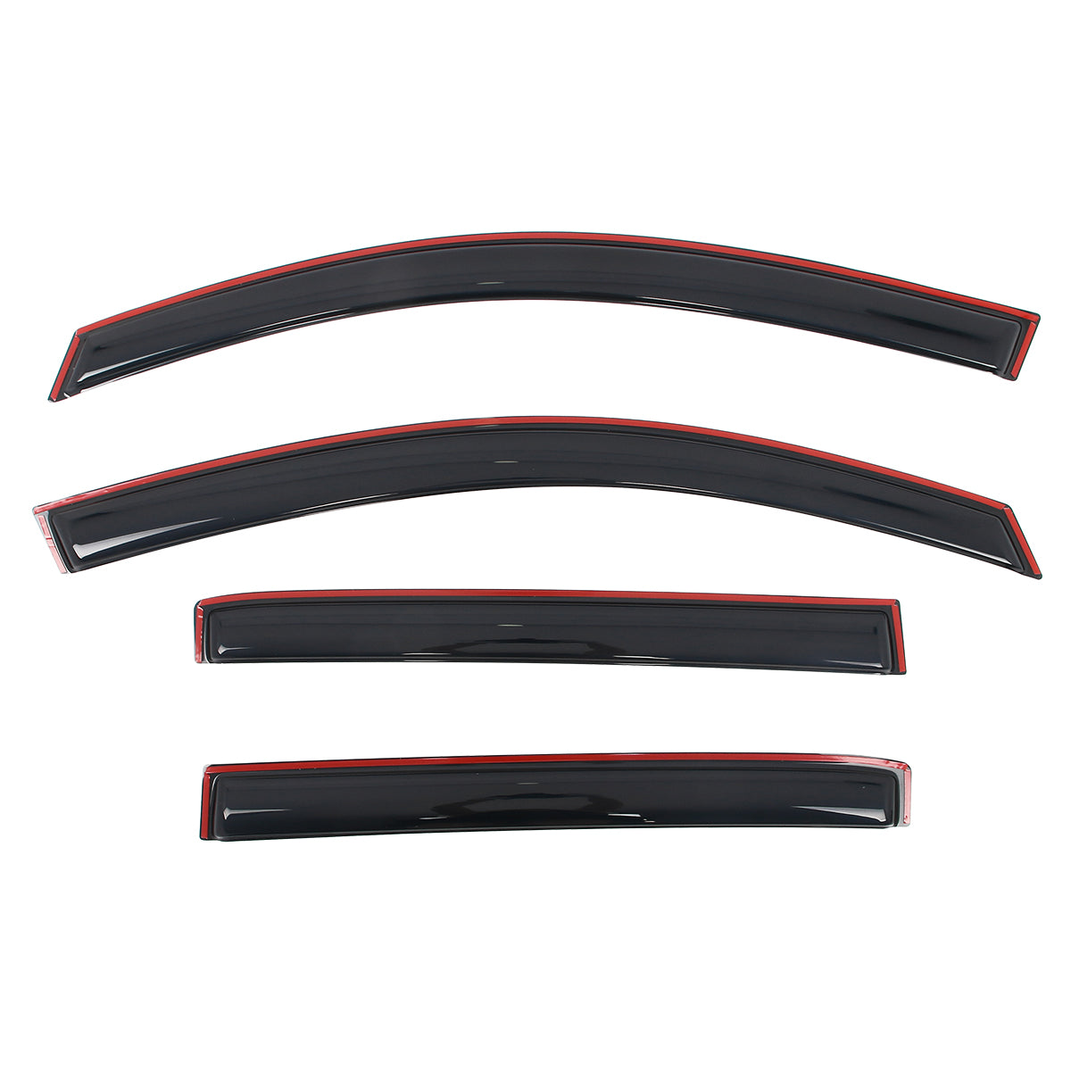 Window Visors for Nissan Titan XD & Titan Crew Cab 2016-2024 In-Channel 4PC