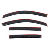 Window Visors for Nissan Titan XD & Titan Crew Cab 2016-2024 In-Channel 4PC