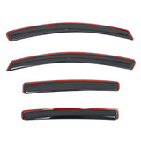 Window Visors for Subaru Crosstrek & Impreza Hatchback 2017-2023 In-Channel