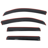 Window Visors for Subaru Forester 2014-2018 Acrylic In Channel Deflectors