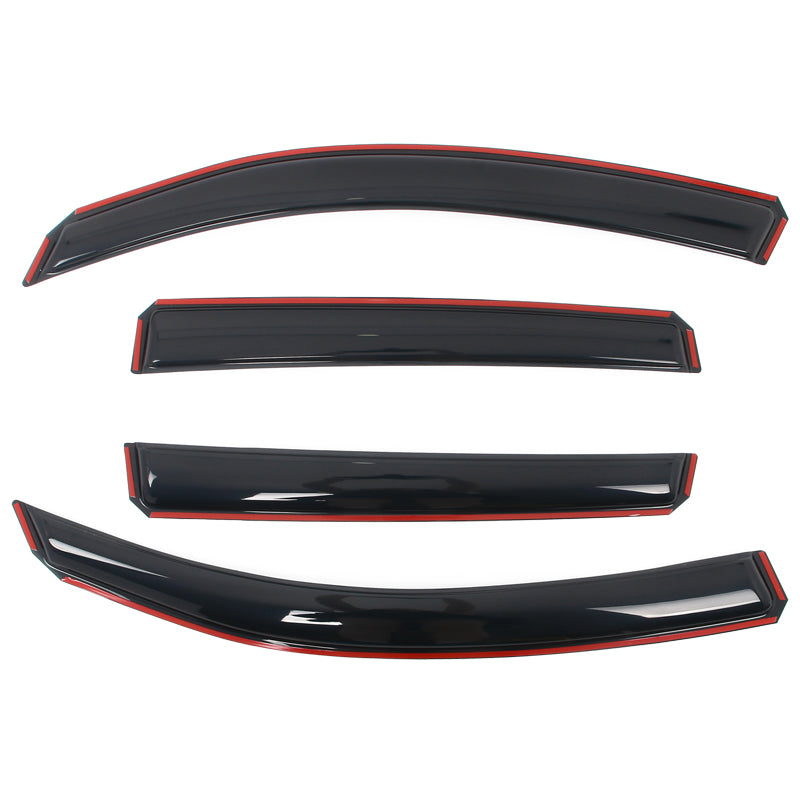 Window Visors for Subaru Forester 2014-2018 Acrylic In Channel Deflectors