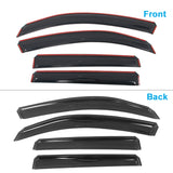 Window Visors for Subaru Forester 2014-2018 Acrylic In Channel Deflectors