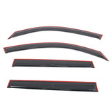 In-Channel Side Window Deflectors for Subaru Forester 2019-2024 Acrylic