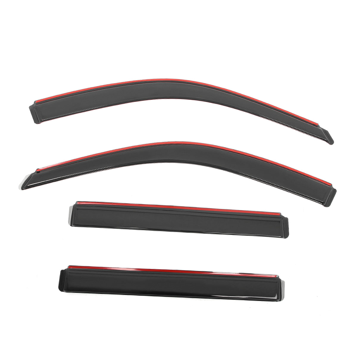 Side Door Deflectors for Toyota Highlander 2001-2007 Acrylic Window Visors