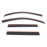 In-Channel Side Window Deflector for Toyota Highlander 2008-2013 Acrylic