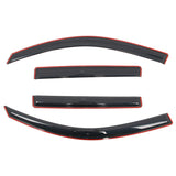 In-Channel Side Window Deflector for Toyota Highlander 2008-2013 Acrylic