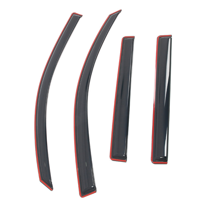 In-Channel Side Window Deflector for Toyota Highlander 2008-2013 Acrylic