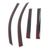 In-Channel Side Window Deflector for Toyota Highlander 2008-2013 Acrylic