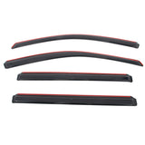Window Visors for Toyota Highlander 2014-2019 Acrylic In Channel Deflector