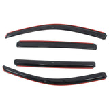 Window Visors for Toyota Highlander 2014-2019 Acrylic In Channel Deflector