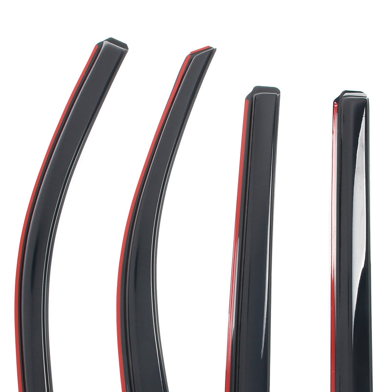 Window Visors for Toyota Highlander 2014-2019 Acrylic In Channel Deflector