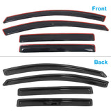 Window Visors for Toyota RAV4 2013-2018 Acrylic In Channel Vent Deflectors