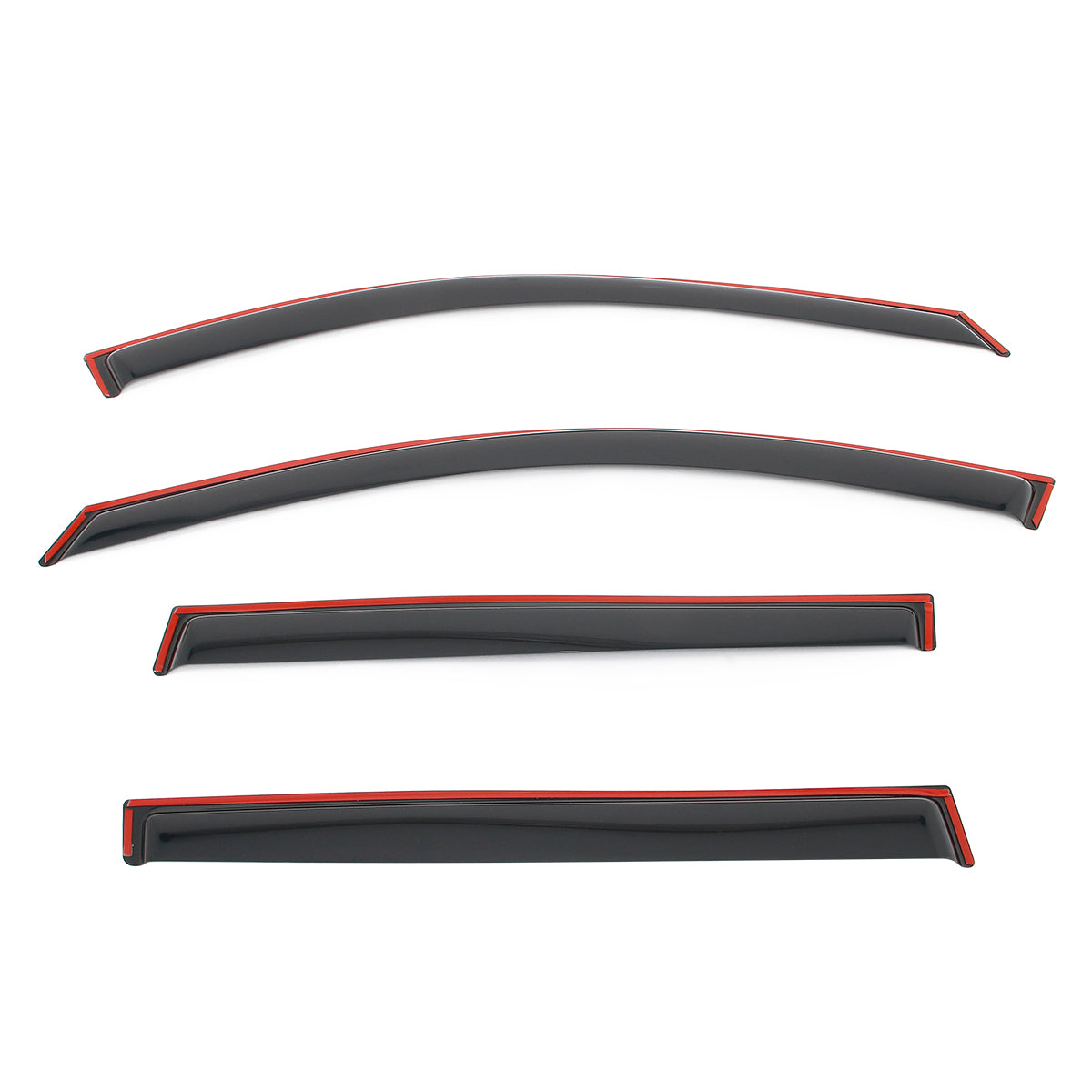 Window Visors Rain Deflectors for Toyota RAV4 2019-2025 Acrylic In Channel