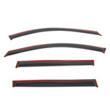Window Visors Rain Deflectors for Toyota RAV4 2019-2025 Acrylic In Channel