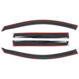 Window Visors Rain Deflectors for Toyota RAV4 2019-2025 Acrylic In Channel