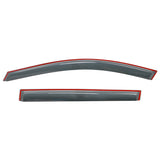 Window Visors Rain Deflectors for Toyota RAV4 2019-2025 Acrylic In Channel