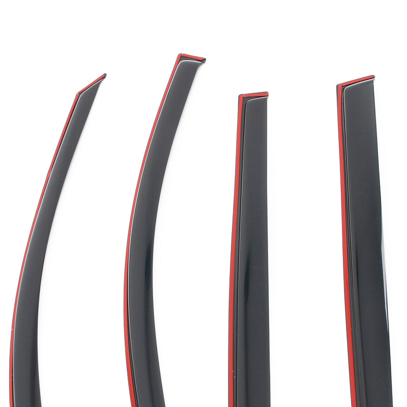 Window Visors Rain Deflectors for Toyota RAV4 2019-2025 Acrylic In Channel