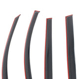 Window Visors Rain Deflectors for Toyota RAV4 2019-2025 Acrylic In Channel