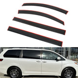 Window Visors for Toyota Sienna 2011-2020 In-Channel Rain Shade Windshield