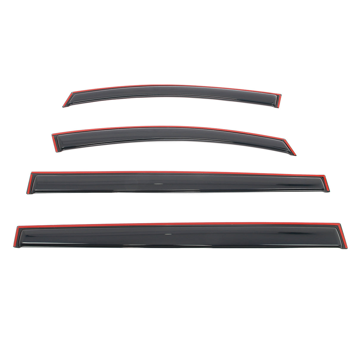 Window Visors Deflectors for Toyota Sienna 2021-2026 Acrylic In Channel