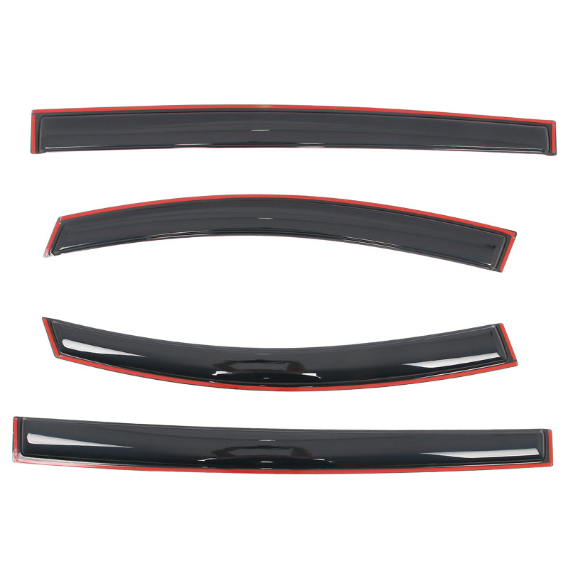 Window Visors Deflectors for Toyota Sienna 2021-2026 Acrylic In Channel