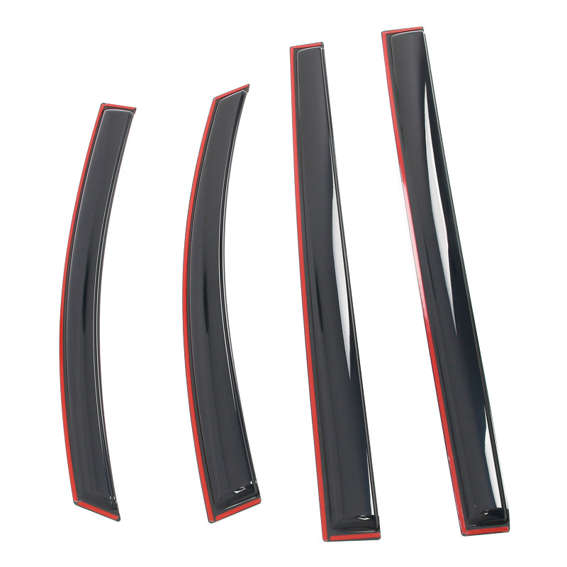 Window Visors Deflectors for Toyota Sienna 2021-2026 Acrylic In Channel