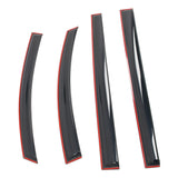 Window Visors Deflectors for Toyota Sienna 2021-2026 Acrylic In Channel
