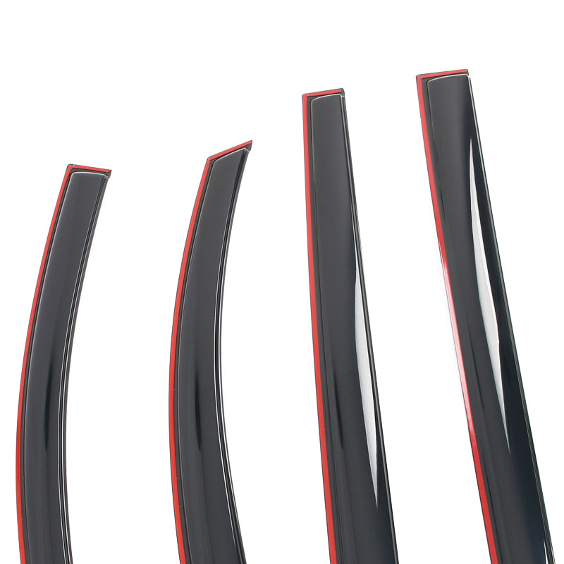 Window Visors Deflectors for Toyota Sienna 2021-2026 Acrylic In Channel