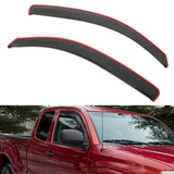 Window Visors for Toyota Tacoma Extended Cab 2005-2015 Side Door Deflector