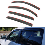 Window Visors for Toyota Tacoma Double Cab 2016-2023 In-Channel Rain Shade