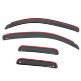 Window Visors Rain Shade for Toyota Tundra Double Cab 2007-2021 In-Channel