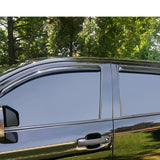 In-channel Window Visor Deflectors for Toyota Tundra Crewmax Cab 2007-2021