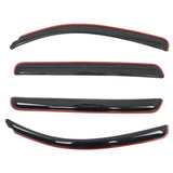 In-channel Window Visor Deflectors for Toyota Tundra Crewmax Cab 2007-2021