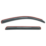 In-channel Window Visor Deflectors for Toyota Tundra Crewmax Cab 2007-2021