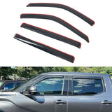 Window Visors for Toyota Tundra Crew Cab 2022-2026 In-Channel Deflectors