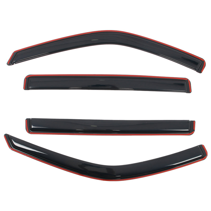Window Visors for Toyota Tundra Crew Cab 2022-2026 In-Channel Deflectors