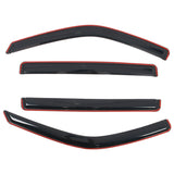 Window Visors for Toyota Tundra Crew Cab 2022-2026 In-Channel Deflectors
