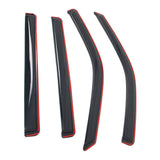 Window Visors for Toyota Tundra Crew Cab 2022-2026 In-Channel Deflectors
