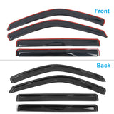 Window Visors for Toyota Tundra Crew Cab 2022-2026 In-Channel Deflectors