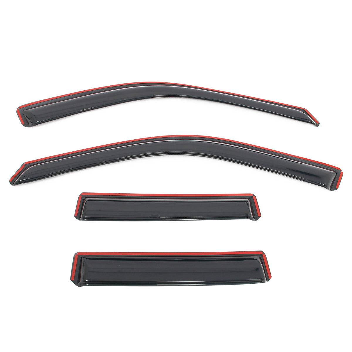 Window Visors Deflectors for Toyota Tundra Double Cab 2022-2026 In Channel