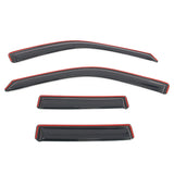 Window Visors Deflectors for Toyota Tundra Double Cab 2022-2026 In Channel
