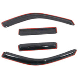 Window Visors Deflectors for Toyota Tundra Double Cab 2022-2026 In Channel