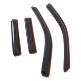 Window Visors Deflectors for Toyota Tundra Double Cab 2022-2026 In Channel