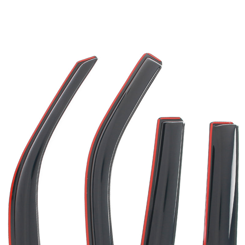 Window Visors Deflectors for Toyota Tundra Double Cab 2022-2026 In Channel