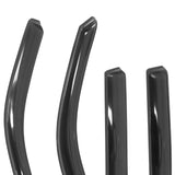 Window Visors Deflectors for Toyota Tundra Double Cab 2022-2026 In Channel