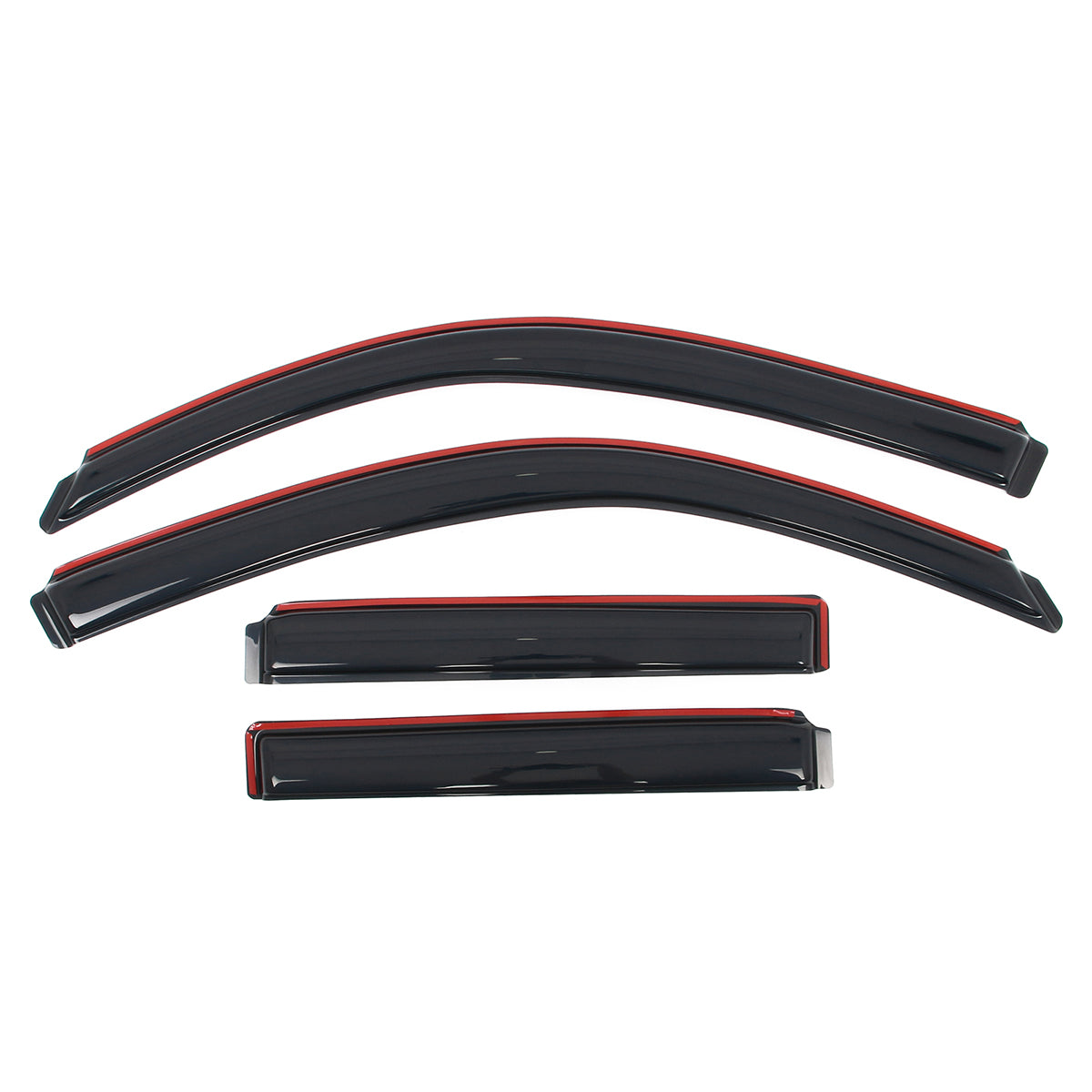 Window Visors for Toyota 4Runner 2003-2009 4PCS In-Channel Somke Deflector