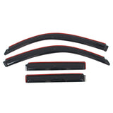 Window Visors for Toyota 4Runner 2003-2009 4PCS In-Channel Somke Deflector